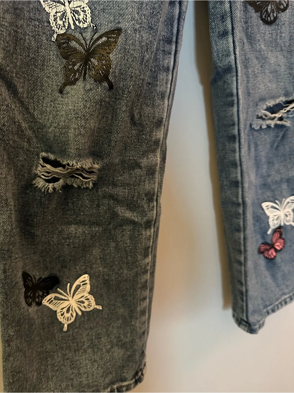 SHEIN soft denim